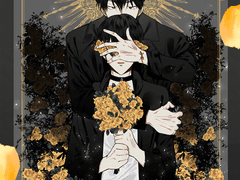 노란장미와 검은장미 :: 오팔