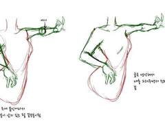 팔꿈치 및 팔 위치정하기