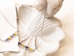 2부 시저＆4부 죠타로 실버 목걸이