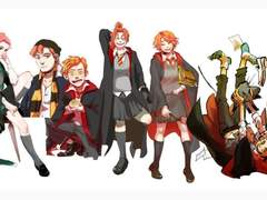 붉은 머리 주근깨 가족 - 포트리엘(家)