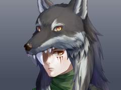 팬아트) 울프 드루이드