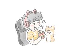 190523 감자튀김 나도 주세오 :(