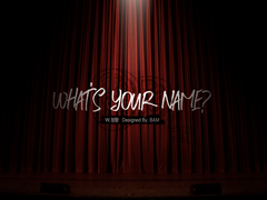 [inSANe] What’s your name?