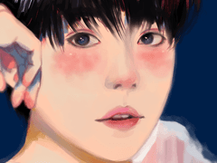 위너 김진우 팬아트