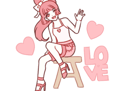 슈가 핑크빛 여름