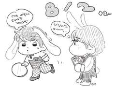 [마키하루] 낙서 몇 개