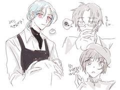 룬아-3부 블러디드 낙서