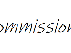 커미션 공지