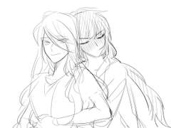 회지 낸 커플들 낙서