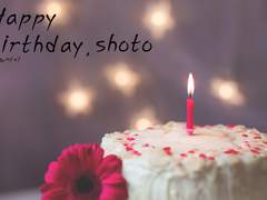 Happy birthday, shoto