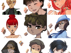 스킨 컬러파레트