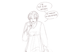 허수아비 왕과 의관 AU