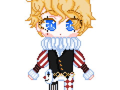 도트 사퍼캐릭모음