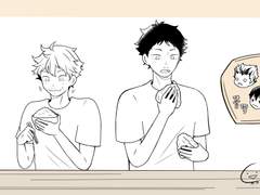 [하이큐] 배구는 밥심이지!!