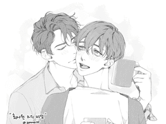 회사원 K의 비밀, 팬아트