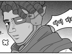 [오버워치/4컷만화/탈론]#.불사장치