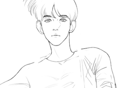 백현이 전신 미완