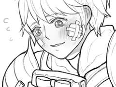 기사단 4컷 만화 : 그 분은 언제 오시나