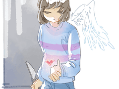 언더테일, 델타룬 낙서