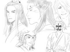 삼국지(화봉요원+삼톡) 그림 연성 모음