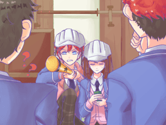 앙애니 3화 가라테부 들어갔을 때