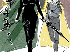 어벤져스 엔드게임 헬라 망상 낙서 + 파프홈 낙서