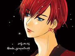 샤넬귀걸이를 한 소년