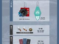 사의찬미 테마 키링 2종 구성품 안내