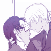 아무아카 ) 그럼 이 입맞춤은 너와 나의 악행이겠군.