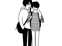 해쪼이님 [첫사랑] 표지커미션