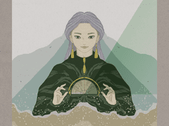 제주 오름의 신을 상상하다. 오름신 3. 모슬개