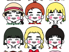 모든 지브리 애니 속 준면이(｡♥‿♥｡)