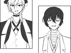 [다자츄] 사양 님의 '탐정, 나카하라 츄야의 일상' 중