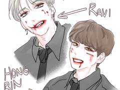 랍콩 그림 재업