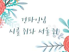 [건파인님] 시골 쥐와 서울 쥐