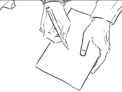 우리는 둥글게 모여앉아 각자의 유서를 써 내려갔다.