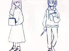 바다에 빠진 달