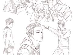 [팬아트] 빅스 혁 선화