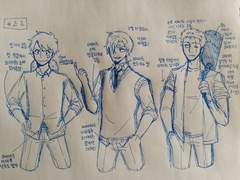 원피스 현대 AU 모음