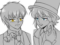 [코슈사와] 괴도 코슈 X 형사 사와무라