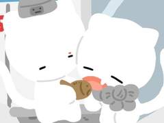 냐냥즈 하트스티커