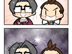 역전재판 - 짧은 만화 모음 (1)