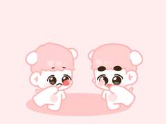 딸기요정 복숭아요정