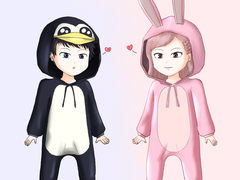 재은재 동물잠옷!