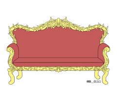 다인용 의자 틀