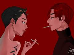 마피아 보스지민 X 오른팔 정국