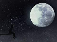 내가 만약 너를 만나러 달까지 가게 된다면