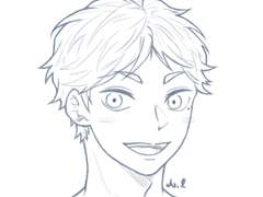 하이큐 정주행 낙서