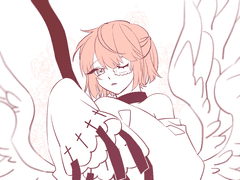 [영7] 캐 그리기 연습...