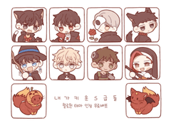 [배포] 내스급 할로윈 테마 프로필 사진